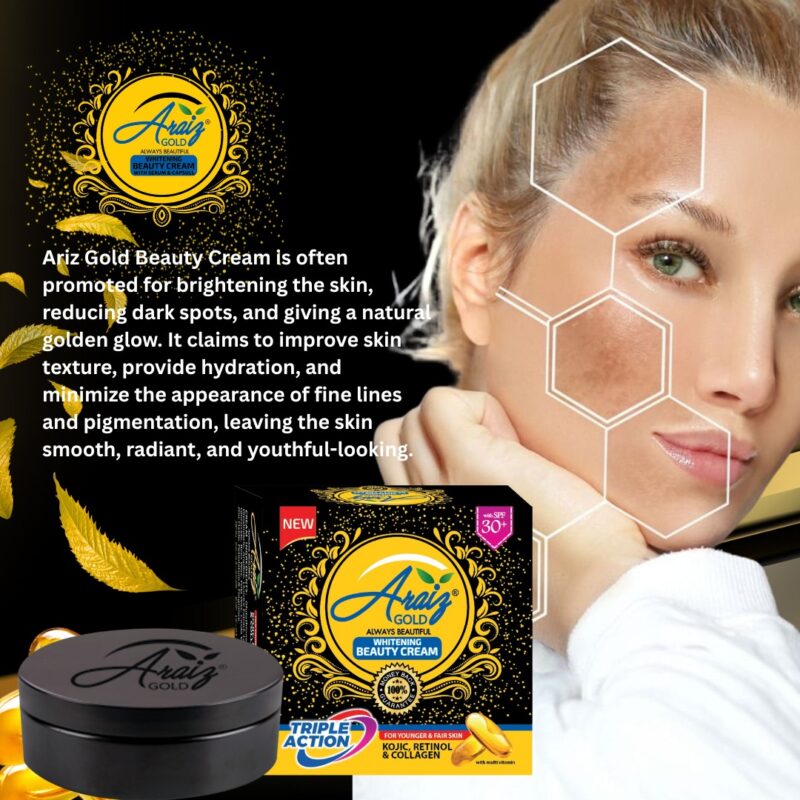 Araiz Gold Whitening Beauty Cream - Image 5
