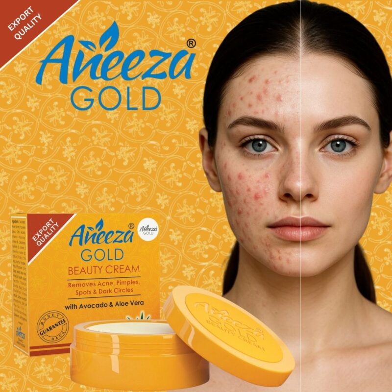 Aneeza Gold Cream Box - Image 3