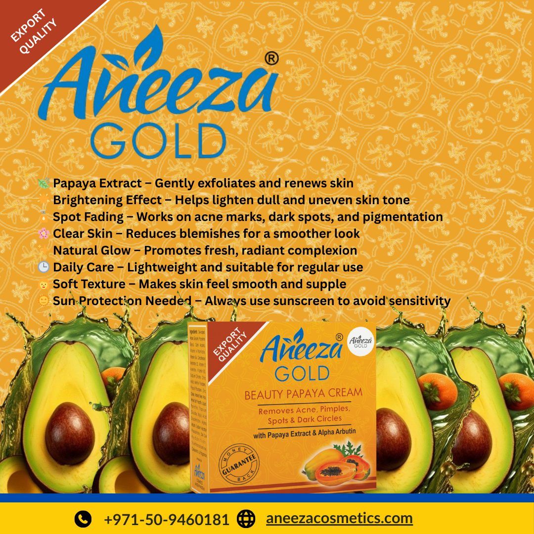 Aneeza Gold Papaya Cream - Image 5