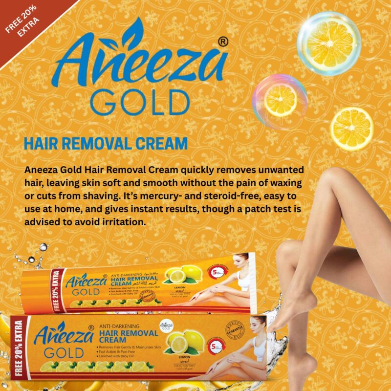 Aneeza Gold Hair Remover Lemon - Image 5
