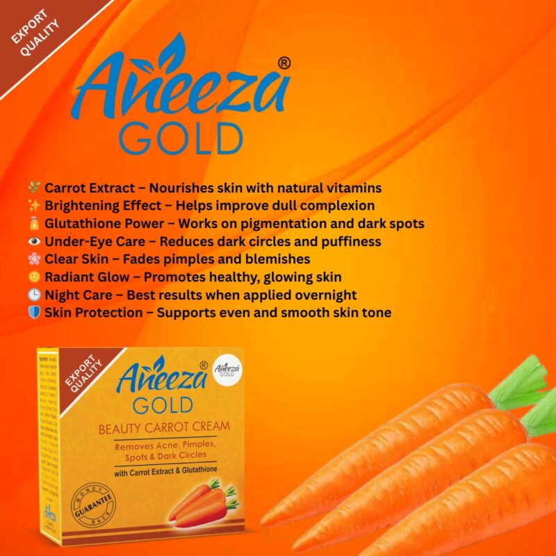 Aneeza Gold Carrot Cream - Image 5