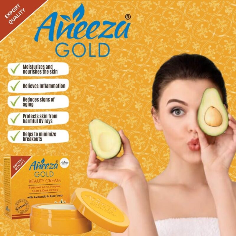 Aneeza Gold Cream Box - Image 2