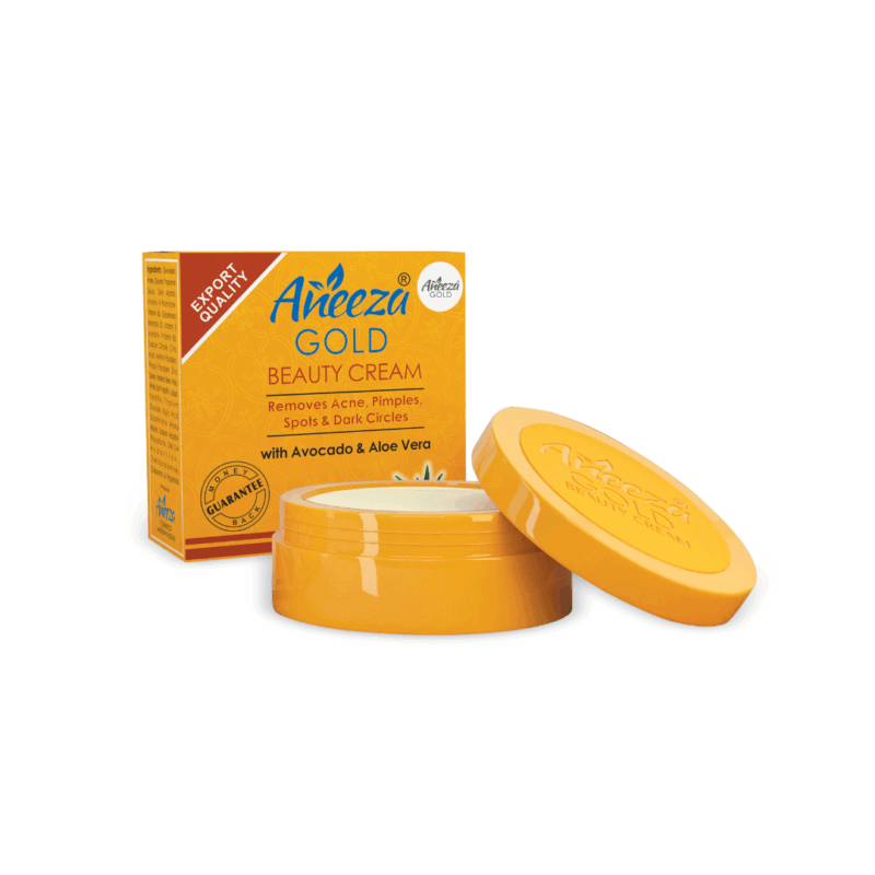 Aneeza Gold Cream Box