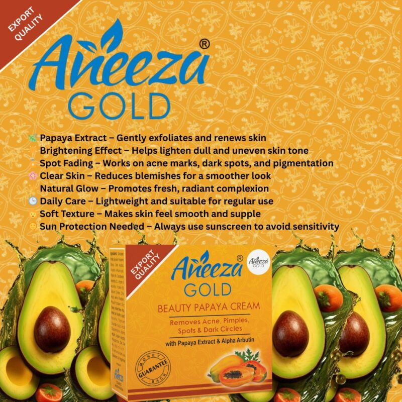 Aneeza Gold Papaya Cream - Image 3