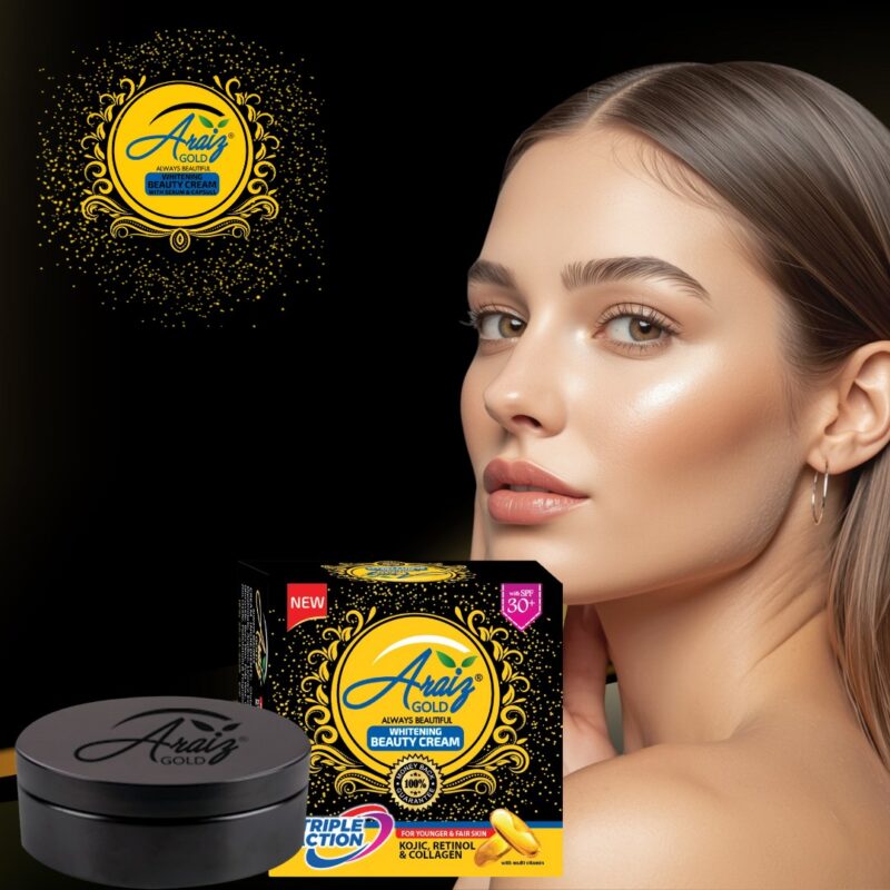 Araiz Gold Whitening Beauty Cream - Image 3